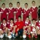 Formación del equipo infantil masculino E.D.M. León