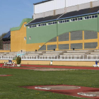 El estadio Hispánico abre sus puertas para la zona al aire libre desde hoy en la fase 1. MARCIANO PÉREZ