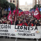 Imagen de la manifestación del 16-F en favor de la Región Leonesa. JESÚS F. SALVADORES