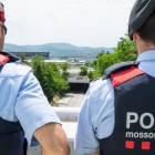 Agentes de los Mossos en una imagen de archivo.