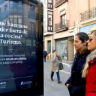 Uno de los carteles de la polémica campaña contra la violencia machista de Zamora.