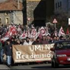 La manifestación en Velilla (Palencia) volvió a ser masiva, en torno a 1.500 personas