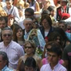 La Virgen de Trascastro estuvo arropada por cientos de romeros que no se perdieron los actos de ayer