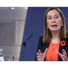 Ana Pastor, durante una rueda de prensa.