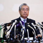 El presidente del Comité Olímpico de Japón (JOC), Tsunekazu Takeda.
