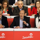 Un momento del comité federal del PSOE del sábado.