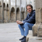 El escritor gallego Domingo Villar, autor de ‘El último barco’. LAVANDEIRA JR