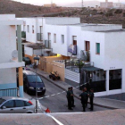 Lugar en el que tuvo lugar el tiroteo mortal en Gádor (Almería).