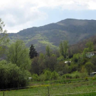 El Pico Fontañán desde la localidad de Nocedo de Gordón.