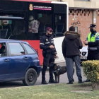 Control de la Policía Local en León. DL