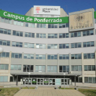 Edificio central del Campus de Ponferrada de la Universidad de León. L. DE LA MATA