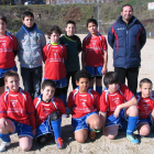 Formación del San Ignacio B que milita en 2.ª Alevín.