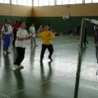 Los escolares leoneses disputaron la tercera jornada de la competición de badminton