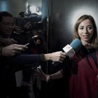 La diputada socialista Carme Chacón.