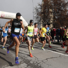Los 10 KIlómetros de La Virgen estrenaron la Copa. JESÚS F. SALVADORES