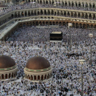 Vista general de la Gran Mezquita de Haram Sharif en La Meca (Arabia Saudí).