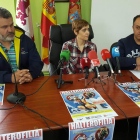 Un momento de la presentación del Trofeo de Cacabelos. FROC