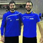 Costoya y su paisano, Raúl Entrerríos. DL