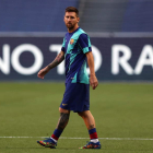 Leo Messi mantiene el pulso con el Barça tras no presentarse a realizar las PCR. RAFAEL MARCHANTE