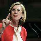 Rosa Díez, portavoz de UPyD