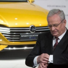Winterkorn, en la rueda de prensa anual de VW en Berlín, en el 2015.