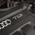Un motor del Audi A3 TDI, uno de los modelos diésel fabricados por Volkswagen.