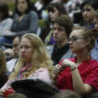 Un momento de la visita de los estudiantes internacionales a la Universidad de León
