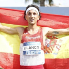 Jorge Blanco, campeón de España de maratón. DL