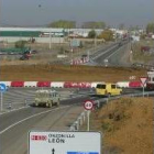 Punto de enlace entre la a A-231 y la N-630, que mejorará el acceso sur
