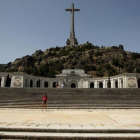 Turistas en el Valle de los Caídos. /
