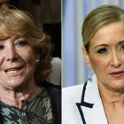 Esperanza Aguirre y Cristina Cifuentes han sido las elegidas por el PP.