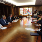 Reunión del Consejo de Diálogo Social en el Ayuntamiento. MARCIANO