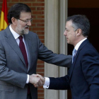 Rajoy y Urkullu en el encuentro del pasado 30-1-2013.