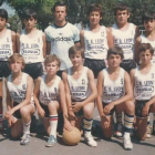 Jesús Gabela, con el colegio Quevedo, en la tercera edición del torneo del Colegio Leonés de minibasket.