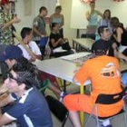 Jóvenes del centro León Actúa en una actividad del año pasado