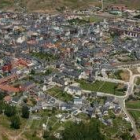 Vista aérea de Bembibre, municipio que albergará los seis ecomuseos