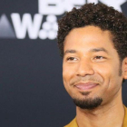 El actor estadounidense Jussie Smollett en los BET Awards del 2017.