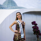 Ángela Ponce, actual Miss Cádiz, luchó por colocarse la corona de Miss World Spain 2015