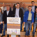 Presentación del torneo de mus, ayer, en Valencia.