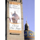 Bienvenida papal en una basílica de Washington
