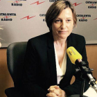 Carme Forcadell, entrevistada el 'El matí de Catalunya Ràdio'.