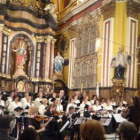 La coral zaragozana Santa Teresa, en uno de sus conciertos.