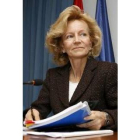 La ministra de Sanidad, Elena Salgado, presentó ayer el informe