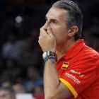 El italiano Sergio Scariolo, técnico de la selección española de baloncesto,