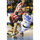 Momento de la lesión de Dimitrievski ante el Sagunto.