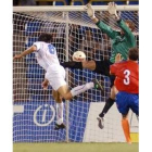 Vrizas hizo el gol en la portería de Armenia en el partido del sábado