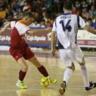 Jesús dispuso de varias ocasiones pero esta vez el balón no quiso entrar