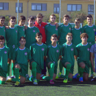 Formación del equipo del Puente Castro que lidera la Primera División Regional Cadete.
