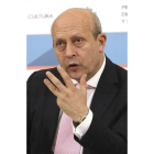 Wert, durante la rueda de prensa que ofreció ayer.