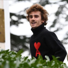 Griezmann llega a la concentración de la selección francesa.
